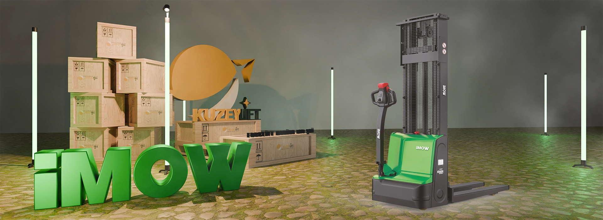 DS3 1.5 Ton Elektrikli İstifleyici (Pedestrian) — 3000 mm kaldırma, 24V/80Ah jel akü, kompakt 1470 mm dönüş yarıçapı, poliüretan tekerlekler, elektromanyetik fren ve DC sürüş kontrol ile depo içi istifleme süreçlerinde pratik çözüm.