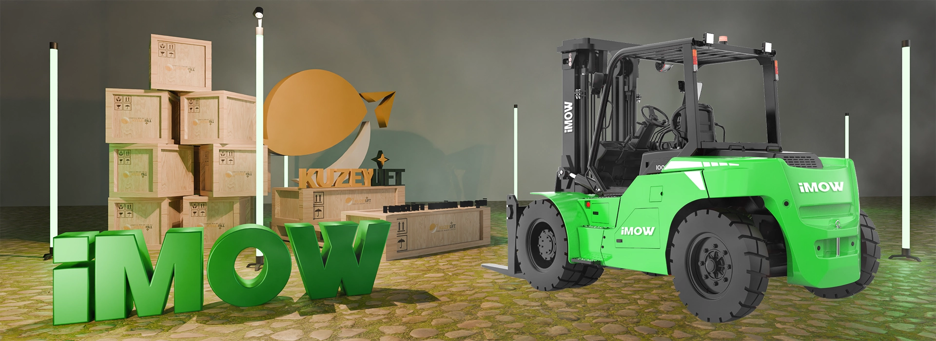 EFL1003-HV-6 10 Ton Li-ion Elektrikli Forklift — 4,0 m kaldırma yüksekliği, 309V/304Ah HV akü ve Kuzey Lift Forklift (İzmir) satış & servis desteğiyle ağır yüklerde güçlü, sessiz ve çevreci çözüm.