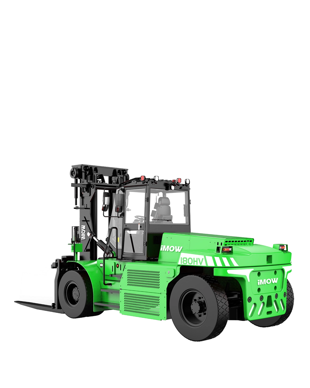 EFL1803-HV-12 18 ton (18.000 kg) lityum-iyon elektrikli forklift, 4,0 m (4000 mm) kaldırma yüksekliği, 614,4V/230Ah HV akü, 90 kW PMSM sürüş gücü ve 12.00-24-24PR pnömatik lastikleriyle Kuzey Lift Forklift İzmir satış ve servis desteğiyle ağır sanayi ve açık saha operasyonları için güçlü çözümdür.