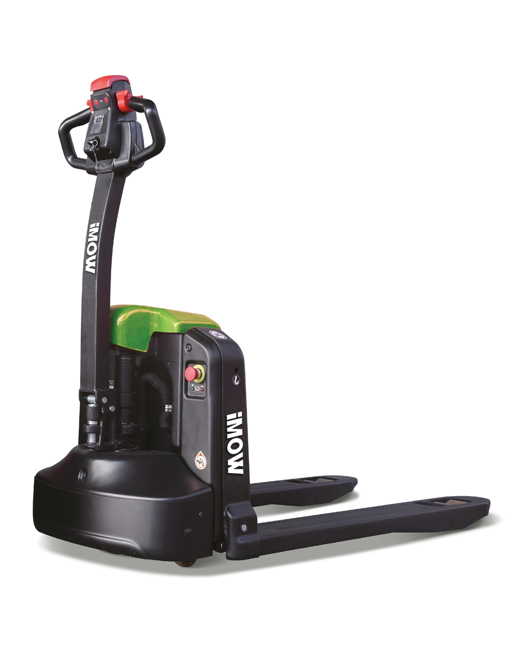 EPL185 1.8 ton (1800 kg) lityum-iyon elektrikli transpalet, yaya kumandalı kullanım tipi, 48V/30Ah Li-ion akü, 0.9 kW sürüş ve 0.8 kW kaldırma gücü, poliüretan tekerlekler ve dar dönüş yarıçapı ile depo içi palet taşıma için Kuzey Lift Forklift İzmir satış ve servis desteğiyle ideal çözümdür.