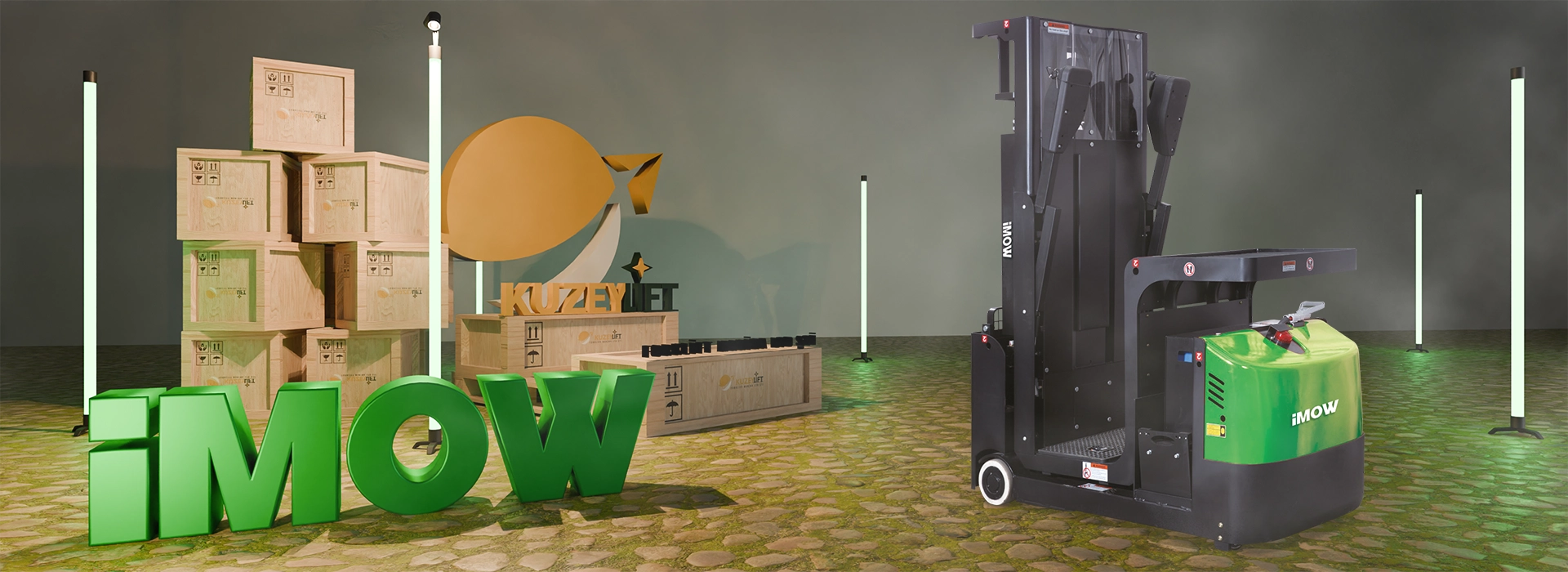 JX1 Lityum-İyon Sipariş Toplayıcı (Order Picker) — 363 kg kapasite, 4800 mm kaldırma, 24V/205Ah akü, 1450 mm dönüş yarıçapı, elektromanyetik fren, AC kontrol ve elektronik direksiyon ile depo içi sipariş hazırlamada hızlı ve pratik çözüm.