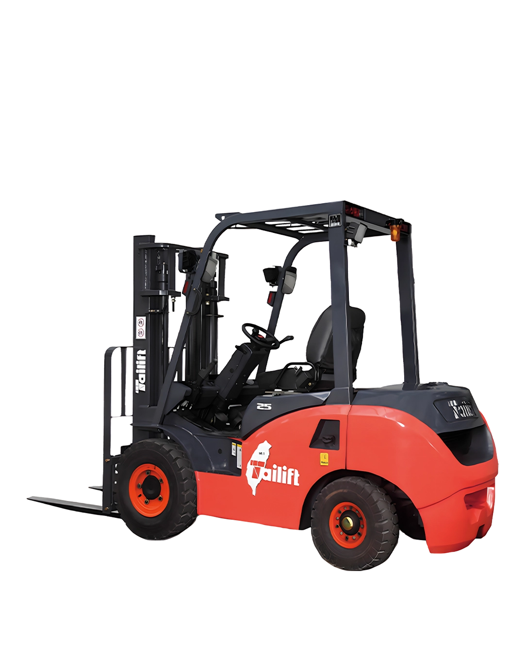 Kuzey Lift Forklift İzmir satış & servis güvencesiyle Tailift PFD35 dizel forklift — 3.500 kg (3,5 ton) kapasite, 4.500 mm (4,5 m) kaldırma yüksekliği, KUBOTA 2403-CR motor (59 kW / 2400 rpm, 4 silindir, 2434 cm³) ve lityum-iyon akü çözümleri.