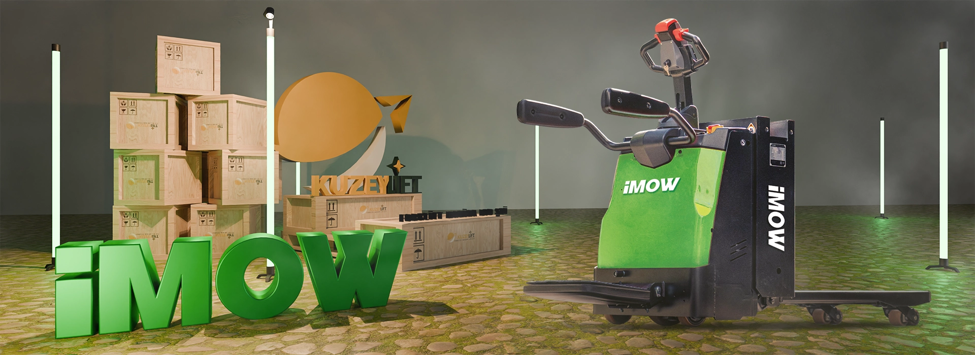 RPL201H 2.0 Ton Li-ion Standing Elektrikli Transpalet — 24V/205Ah Li-ion akü, 9/12 km/s hız, elektromanyetik fren, elektronik direksiyon, dar alan manevrası ve Kuzey Lift Forklift (İzmir) satış & servis desteğiyle depo operasyonlarında güçlü çözüm.