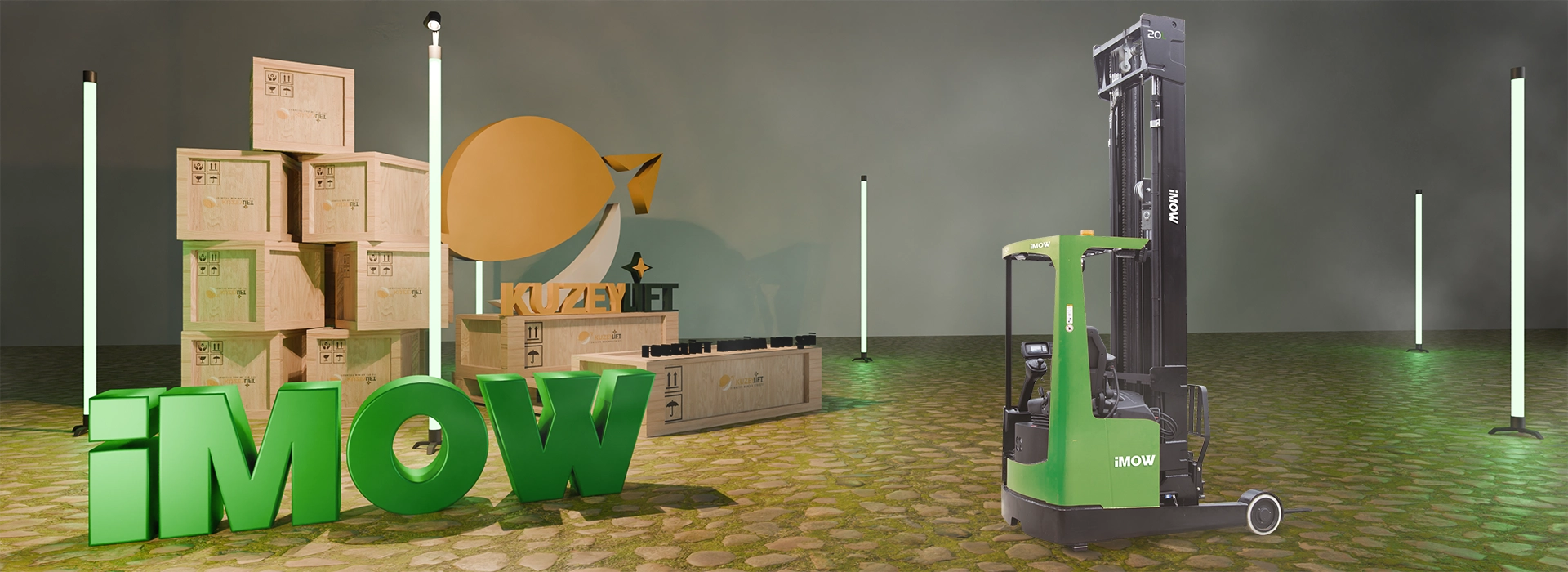 CQD20L Lityum-İyon Reach Truck (Seated) — 2000 kg kapasite, 12000 mm kaldırma, 585 mm reach, 1770 mm dönüş yarıçapı, 48V/405Ah akü, elektromanyetik fren ve AC kontrol ile dar koridor raflı depo operasyonlarında hızlı, konforlu ve güvenli çözüm.